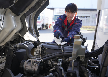 車輌管理を通じた効率化の推進