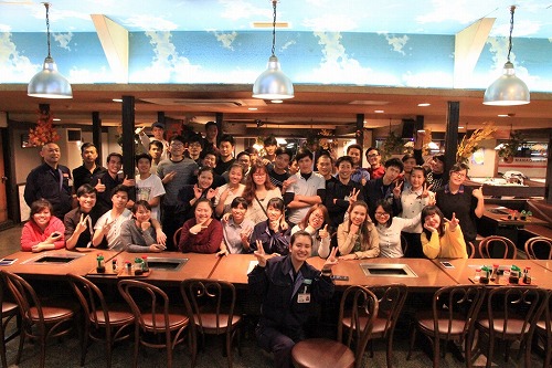 名古屋南(営)留学生食事会を開催しました！
