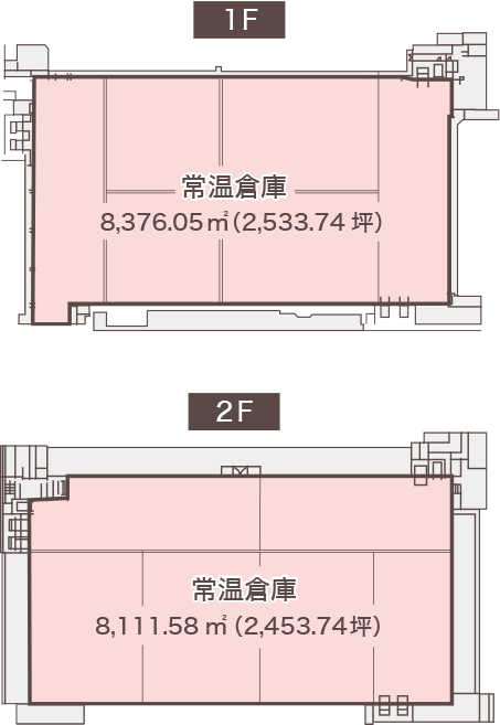 名古屋西・弥富第二物流センター 間取り図