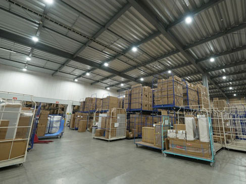 名古屋西弥富物流センター 倉庫内