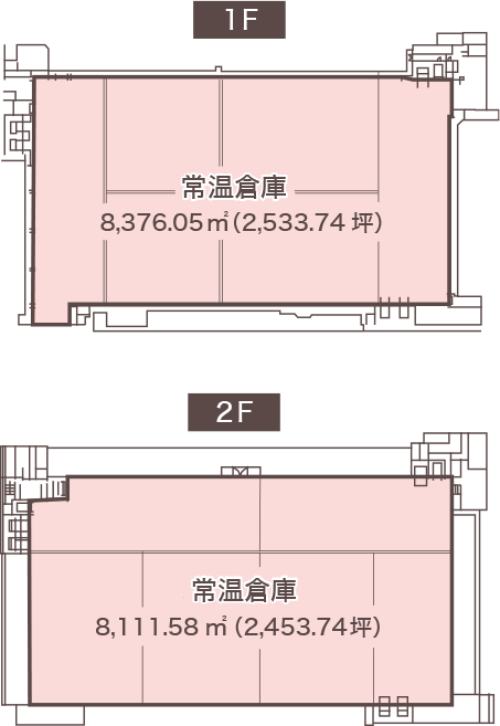 名古屋西・弥富第二物流センター間取り図