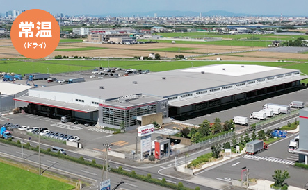 名古屋西・弥富第一物流センター外観　常温倉庫